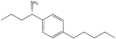 (1S)-1-(4-PENTYLPHENYL)BUTYLAMINE Struktur