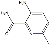 3-AMINO-6-METHYLPYRIDINE-2-CARBOXAMIDE Struktur