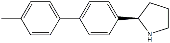 (2R)-2-[4-(4-METHYLPHENYL)PHENYL]PYRROLIDINE Struktur