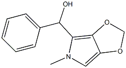 3,4-(METHYLENEDIOXY)PHENYL-(1-METHYL-2-PYRROLYL)METHANOL Struktur