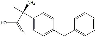 (2S)-2-AMINO-2-[4-BENZYLPHENYL]PROPANOIC ACID Struktur