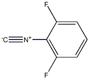 2,6-DIFLUORO-PHENYLISOCYANIDE Struktur