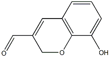 8-HYDROXY-2H-CHROMENE-3-CARBALDEHYDE Struktur