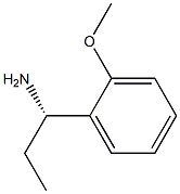 (1S)-1-(2-METHOXYPHENYL)PROPYLAMINE Struktur