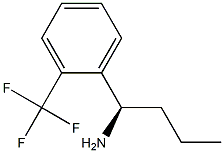 (1R)-1-[2-(TRIFLUOROMETHYL)PHENYL]BUTYLAMINE Struktur