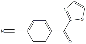 2-(4-CYANOBENZOYL)THIAZOLE Struktur