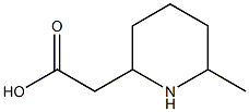 2-(6-METHYL-PIPERIDIN-2-YL)-ACETIC ACID Struktur