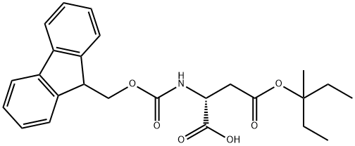 FMOC-D-ASP(OMPE)-OH Struktur