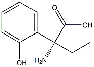 (2R)-2-AMINO-2-(2-HYDROXYPHENYL)BUTANOIC ACID Struktur