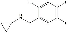 (1R)CYCLOPROPYL(2,4,5-TRIFLUOROPHENYL)METHYLAMINE Struktur