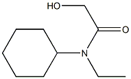 N-CYCLOHEXYL-N-ETHYL-2-HYDROXYACETAMIDE Struktur