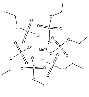 MOLYBDENUM ETHYLSULFATE Struktur