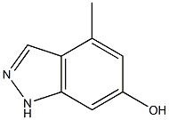 6-HYDROXY-4-METHYL-(1H)INDAZOLE Struktur