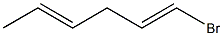 BROMO-2,5-HEXADIENE Struktur