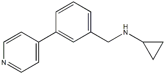 (1S)CYCLOPROPYL(3-(4-PYRIDYL)PHENYL)METHYLAMINE Struktur