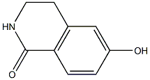 6-HYDROXY-3,4-DIHYDRO-2H-ISOQUINOLIN-1-ONE Struktur