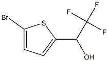 1-(5-BROMOTHIEN-2-YL)-2,2,2-TRIFLUOROETHANOL Struktur