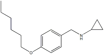 (1S)CYCLOPROPYL(4-HEXYLOXYPHENYL)METHYLAMINE Struktur