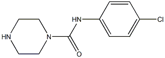 N-(4-CHLOROPHENYL)PIPERAZINE-1-CARBOXAMIDE Struktur