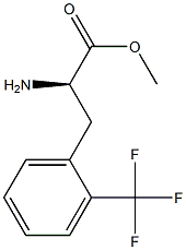 METHYL (2R)-2-AMINO-3-[2-(TRIFLUOROMETHYL)PHENYL]PROPANOATE Struktur