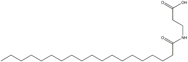 N-NONADECANOYL-BETA-ALANINE Struktur