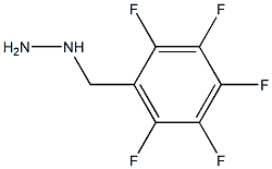 PENTAFLUOROPHENYLMETHYL-HYDRAZINE Struktur