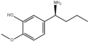 5-((1S)-1-AMINOBUTYL)-2-METHOXYPHENOL Struktur