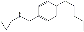 (1R)CYCLOPROPYL(4-PENTYLPHENYL)METHYLAMINE Struktur