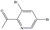 1-(3,5-DIBROMO-PYRIDIN-2-YL)-ETHANONE Struktur