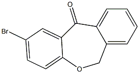 2-BROMO-6H-DIBENZO-[B,E]OXEPIN-11-ONE Struktur