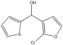 2-CHLORO-5-THIENYL-(3-FURYL)METHANOL Struktur