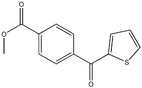 METHYL 4-(2-THENOYL)BENZOATE Struktur