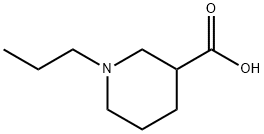 1-PROPYLPIPERIDINE-3-CARBOXYLIC ACID Struktur