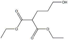 DIETHYL (3-HYDROXYPROPYL)MALONATE Struktur