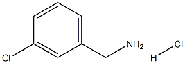 3-CHLOROBENZYLAMINE HYDROCHLORIDE Struktur