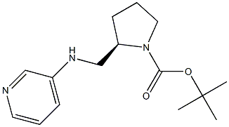 (R)-1-BOC-2-[(PYRIDIN-3-YLAMINO)-METHYL]-PYRROLIDINE Struktur