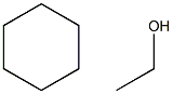 CYCLOHEXANE ETHANOL Struktur