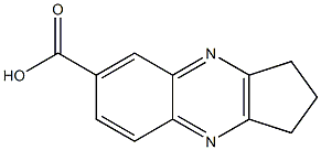 2,3-DIHYDRO-1H-CYCLOPENTA[B]QUINOXALINE-6-CARBOXYLIC ACID Struktur