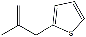 3-(2-THIENYL)-2-METHYL-1-PROPENE Struktur