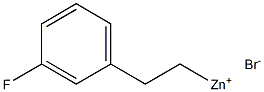 3-FLUOROPHENETHYLZINC BROMIDE Struktur