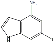 4-AMINO-6-IODO INDOLE Struktur