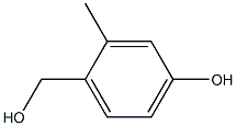 4-HYDROXY-2-METHYLBENZYL ALCOHOL Struktur