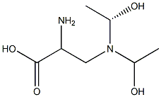 (S)-2-AMINO-3-(DIETHANOLAMINO)PROPANOIC ACID Struktur