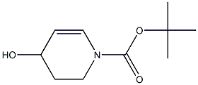 4-HYDROXY-3,4-DIHYDRO-2H-PYRIDINE-1-CARBOXYLIC ACID TERT-BUTYL ESTER Struktur