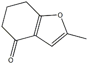 6,7-DIHYDRO-2-METHYL-4(5H) BENZOFURANONE Struktur