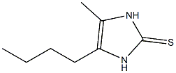 4-BUTYL-5-METHYL-1,3-DIHYDRO-2H-IMIDAZOLE-2-THIONE Struktur