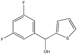 3,5-DIFLUOROPHENYL-(2-THIENYL)METHANOL Struktur