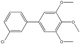 3'-CHLORO-3,4,5-TRIMETHOXY-BIPHENYL Struktur