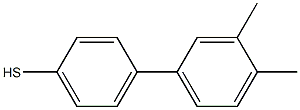 4-(3,4-DIMETHYLPHENYL)THIOPHENOL Struktur