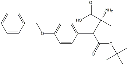 BOC-O-BENZYL-ALPHA-METHYL-D-TYR Struktur